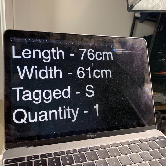 RM Williams denim men’s polo shirt size S Shortsleeve urban western - Picture 4 of 6